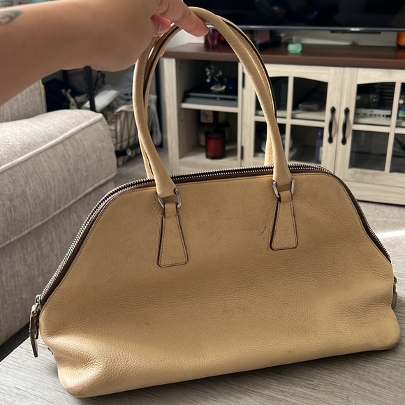 Prada leather tote bag - Picture 3 of 14